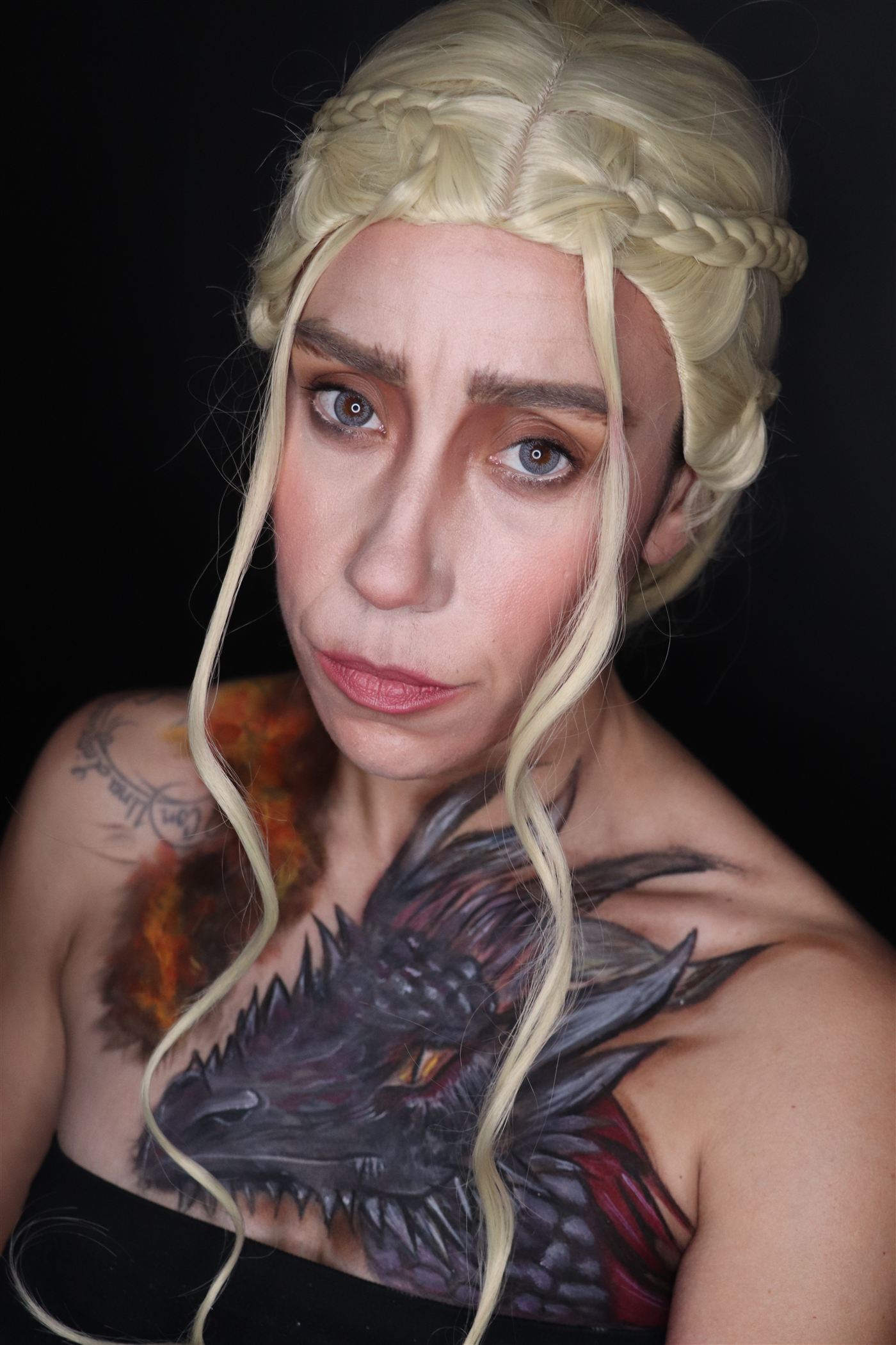 Caracterización y Body Paint - Leire Salgado 3